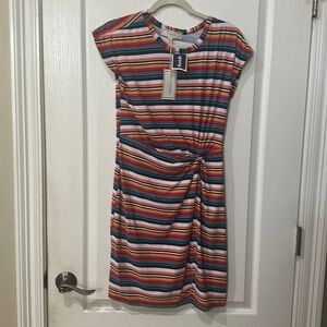 Colorful Striped Dress